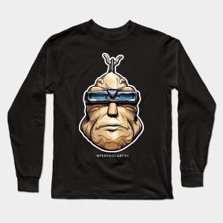 The Bad Boy Mandroid! Long Sleeve T-Shirt